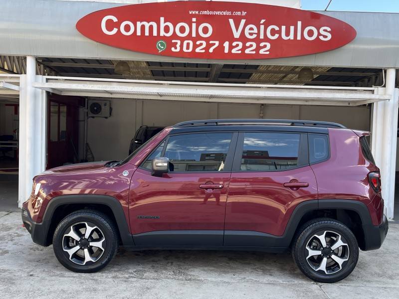 JEEP - RENEGADE - 2020/2021 - Vinho - R$ 109.990,00