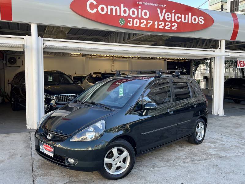 HONDA - FIT - 2004/2005 - Verde - R$ 34.990,00