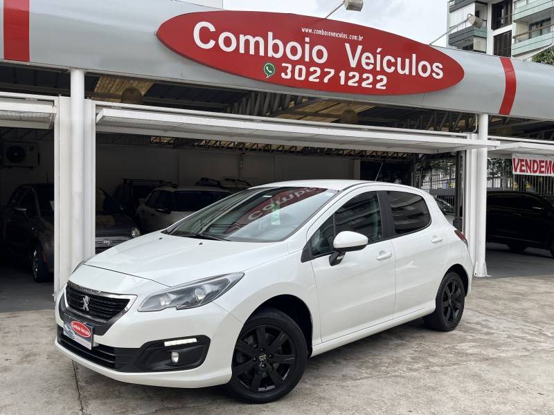 PEUGEOT - 308 - 2018/2019 - Branca - R$ 61.990,00