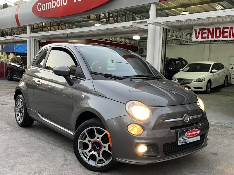 FIAT - 500 - 2012/2012 - Cinza - R$ 49.900,00