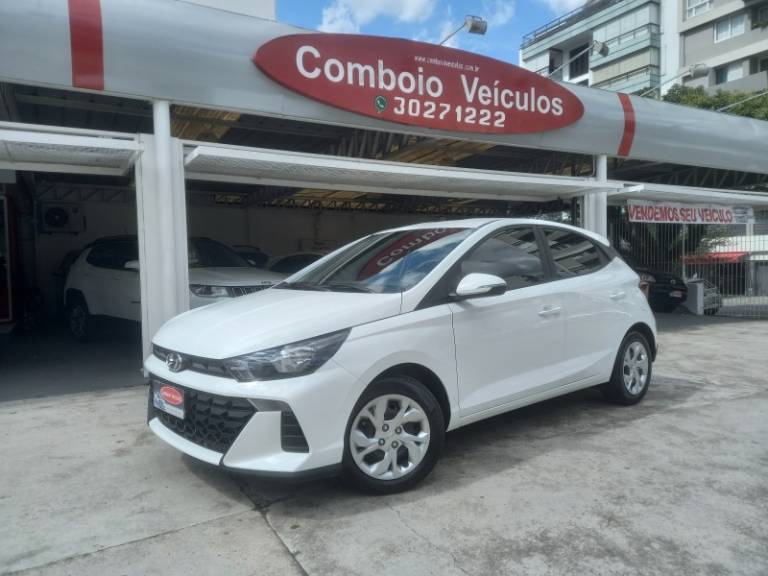 HYUNDAI - HB20 - 2024/2025 - Branca - R$ 85.990,00