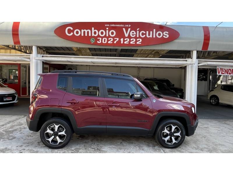 JEEP - RENEGADE - 2020/2021 - Vinho - R$ 109.990,00