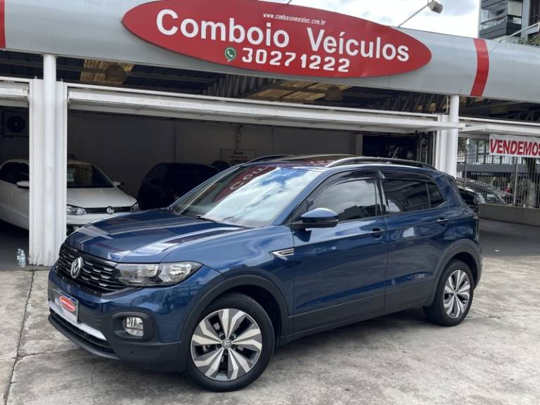 VOLKSWAGEN - T-CROSS - 2019/2020 - Azul - R$ 104.990,00