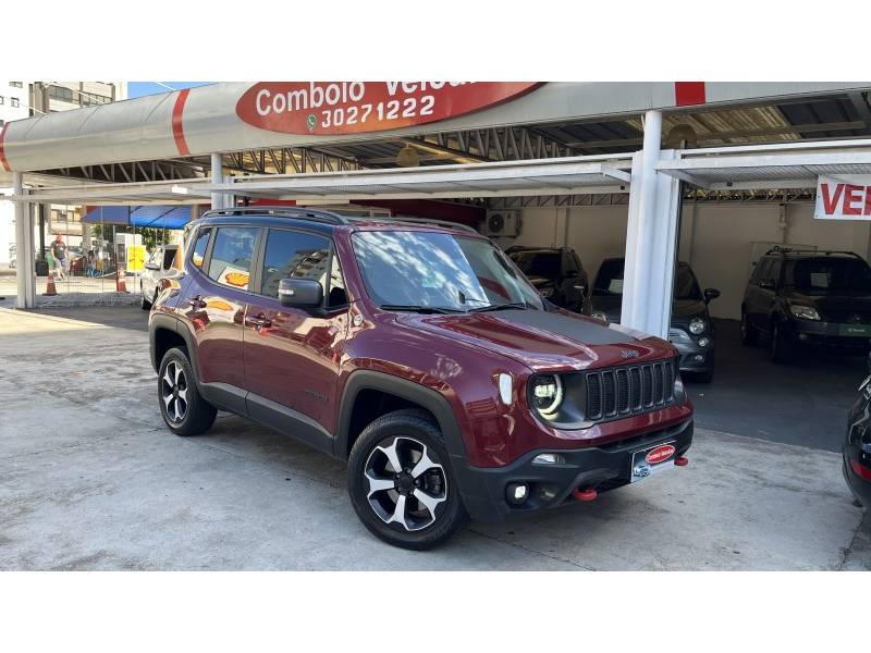 JEEP - RENEGADE - 2020/2021 - Vinho - R$ 109.990,00