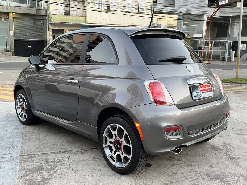 FIAT - 500 - 2012/2012 - Cinza - R$ 51.990,00